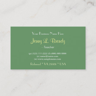 Beautiful pink art style azalea flowers business card