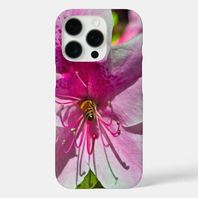 beautiful pink azalea flowers at Descanso Gardens  Case-Mate iPhone Case (Back)