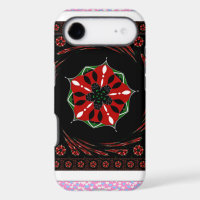 Beautiful Pink Blue White Hearts of Love Design