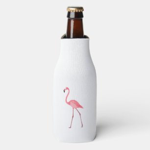 Beautiful Pink Flamingo Bottle Cooler