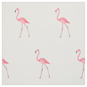Beautiful Pink Flamingo Fabric