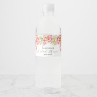Beautiful Pink Floral Watercolor | Bridal Shower