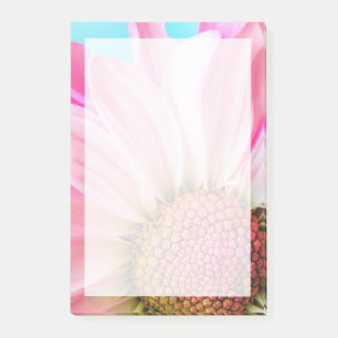 Beautiful Pink Flower Close Up Photo Post-it Notes