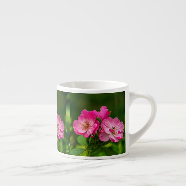 Beautiful Pink Flowers-6845 Espresso Cup (Right)
