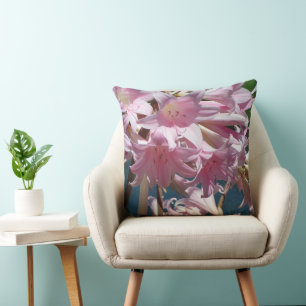 Beautiful Pink Lilies Cushion