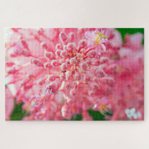 Beautiful pink little flowers jigsaw puzzle