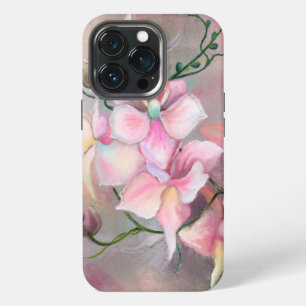 Beautiful Pink Orchid Flowers iPhone Case
