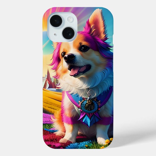 Beautiful Pink Puppy Dog Case-Mate iPhone Case (Back)