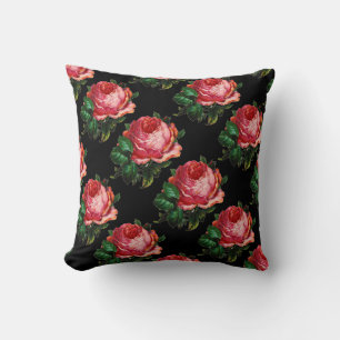 BEAUTIFUL PINK ROSE CUSHION