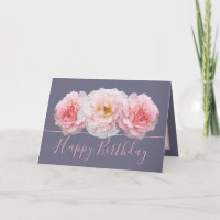 Beautiful Pink Rose Pretty Floral Bouquet Birthday