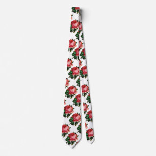 BEAUTIFUL PINK ROSE TIE