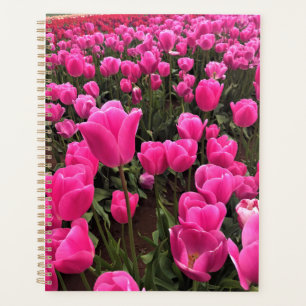 Beautiful Pink Tulips, Oregon Planner