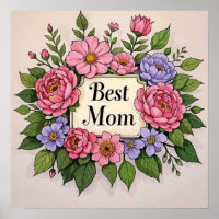 Beautiful Pinkish Flowery Best Mum