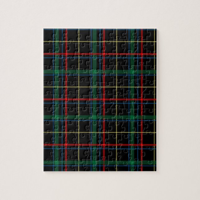 Beautiful Plaid Pattern Jigsaw Puzzle (Vertical)