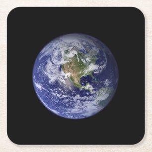 Beautiful Planet Earth Coaster Set