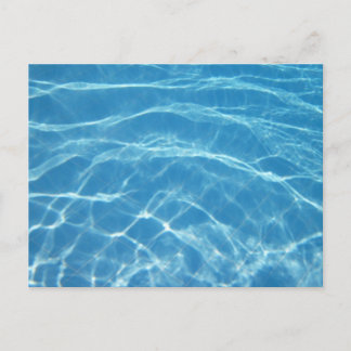 Beautiful Pool Water Postcard