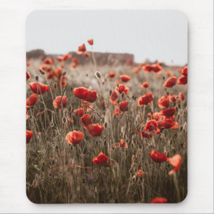 beautiful poppy flowers mouse pad
