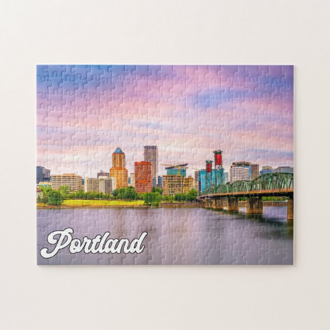 Beautiful Portland, Oregon Jigsaw Puzzle (Horizontal)