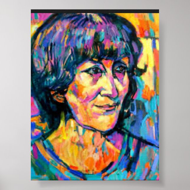 Beautiful portrait  poster (Front)