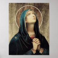 Beautiful Poster of Our Lady of Sorrow