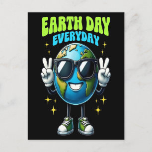 Beautiful poster on Earth Day 2026 Holiday Postcard