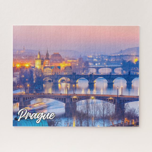 Beautiful Prague, Czech Republic Jigsaw Puzzle (Horizontal)