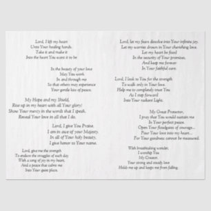 Beautiful Prayers Decoupage’ Tissue Tissue Paper