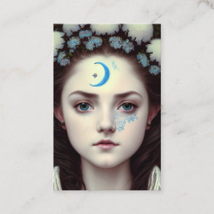 Beautiful Princess Graphic Business Card