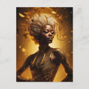 Beautiful Protector of the Honeybees Postcard