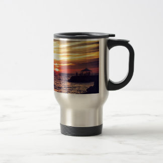 Beautiful Puerto Vallarta Sunset Travel Mug