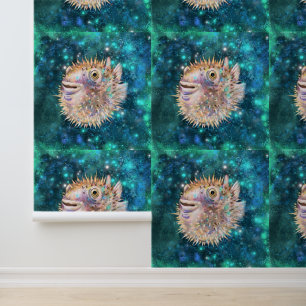Beautiful Puffer Fish Wallpaper