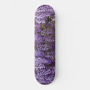 Beautiful Purple Flowers Skateboard