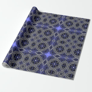 Beautiful Purple Mandala Pattern Wrapping Paper