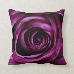 Beautiful Purple Rose Flower Petals Girly Gifts Cushion