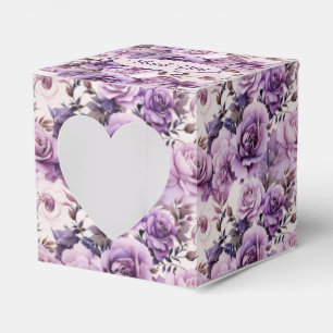 Beautiful Purple Wildflowers  Favour Box