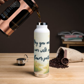 Beautiful quotes NO.1 Water Bottle