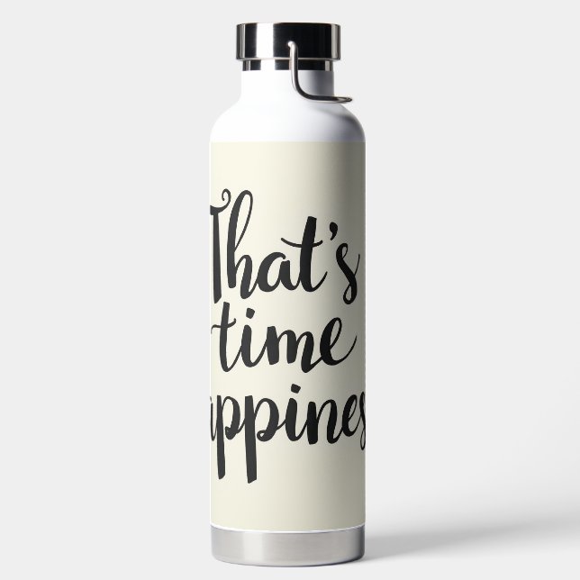 Beautiful quotes NO.3 Water Bottle (Left)