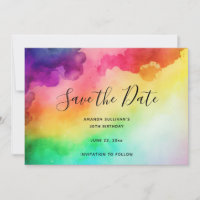 Beautiful Rainbow Colours Abstract Design