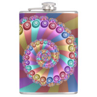 Beautiful Rainbow Colours Abstract Fractal Art