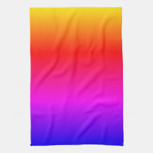 Beautiful Rainbow Colours - Beautiful Tea Towel