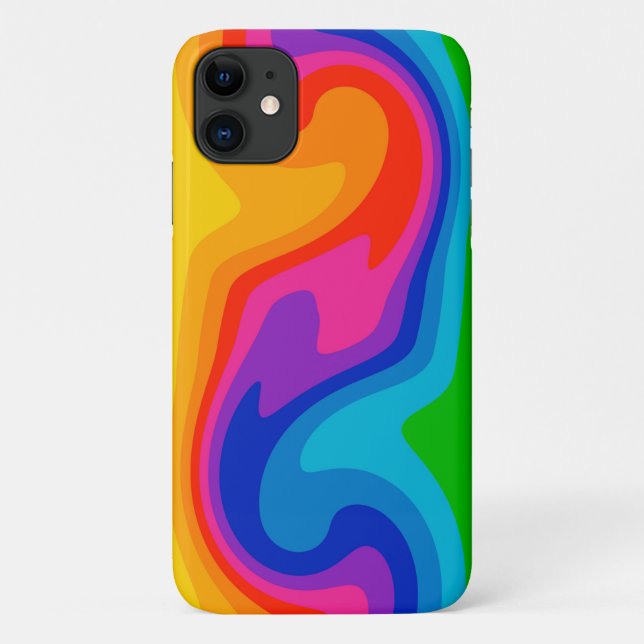 Beautiful Rainbow Colours Case-Mate iPhone Case (Back)