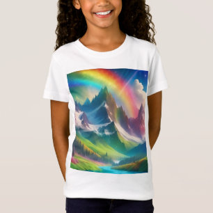 Beautiful Rainbow Fantasy Realm T-Shirt