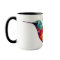 Beautiful Rainbow Hummingbird with Splatter Effect