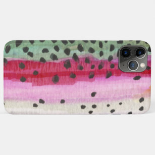 Beautiful Rainbow Trout Skin for Fly Fishing Case-Mate iPhone Case