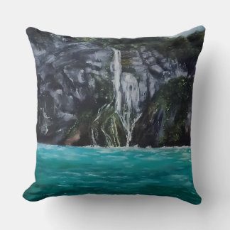 Beautiful Realistic Waterfall Cushion