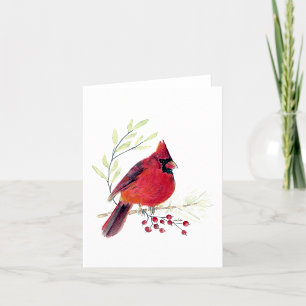 Beautiful Red Cardinal Note Card