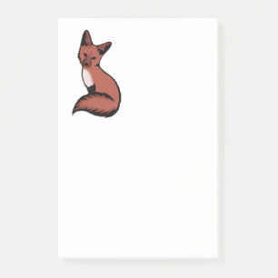 Beautiful Red Fox Post-it Notes