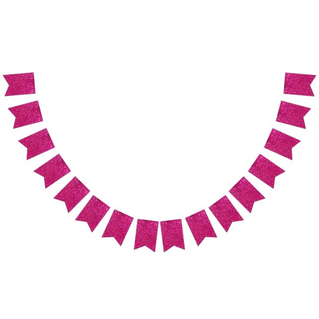 Beautiful Red glitter  Bunting (All)