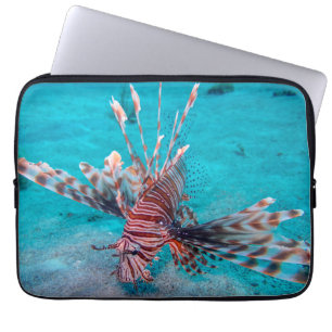 Beautiful Red Lion Fish Laptop Sleeve