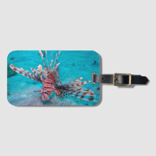 Beautiful Red Lion Fish Luggage Tag